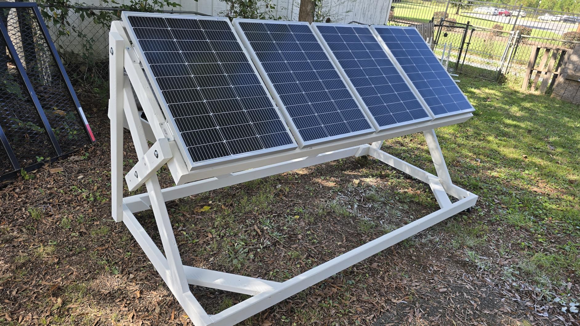 ECO-WORTHY 400 Watt 12 Volt Premium Solar Panel Kit: 4pcs 100W Solar Panel + 40A MPPT Charge Controller + Bluetooth Module + Mounting Z Brackets, 400W 12V Solar Power Off Grid System for Home, RV, Boat customer photo 1