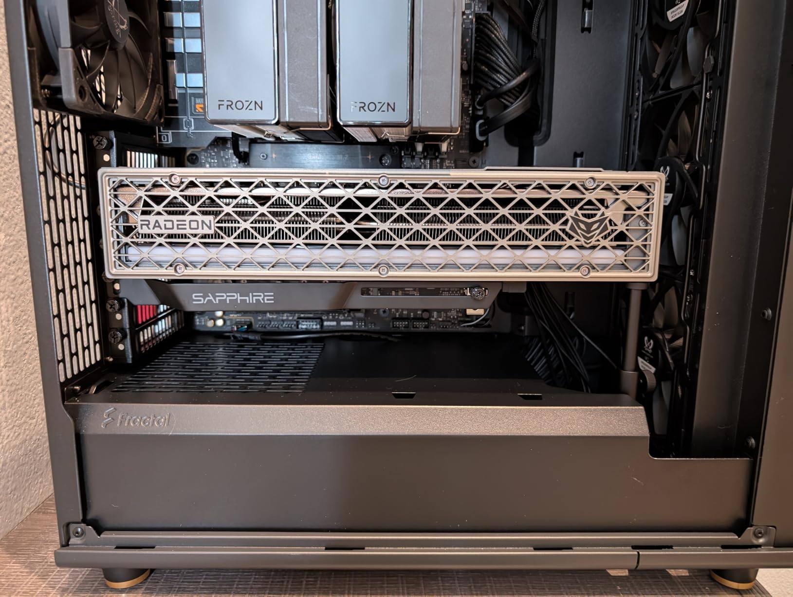 TEAMOLA Tall GPU Support Bracket - Adjustable GPU Anti-Sag Stand GPU Mount customer photo 1