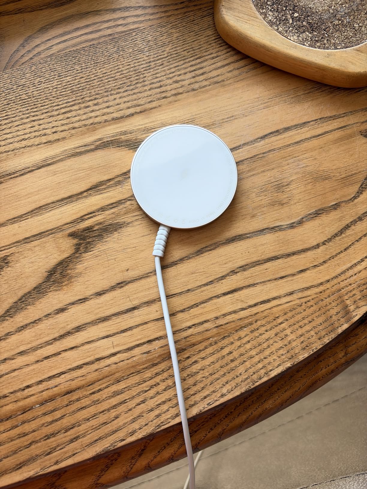 for MagSafe Charger: Magnetic Wireless Charging Pad for iPhone 17 16 15 14 13 12 Series & AirPods 4-2 Pro, Strong Magnet, Aluminum Alloy, USB-C/A Ports, Ultra-Thin & Portable, Ideal for Desk & Bedside customer photo 2