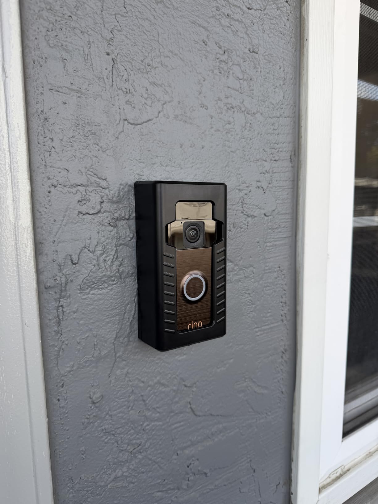 Ring Battery Doorbell, Home or business security with Head-to-Toe video, Live View with Two-Way Talk, and Motion Detection & Alerts, Satin Nickel customer photo 2