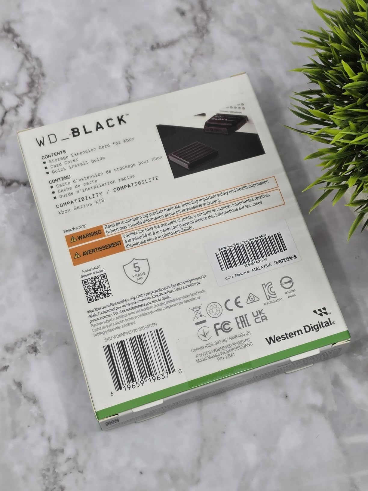 WD_Black 1TB C50 Storage Expansion Card, Officially Licensed for Xbox - Quick Resume, Plug & Play, NVMe SSD Expansion for Xbox Series X|S (WDBMPH0010BNC-WCSN) customer photo 2