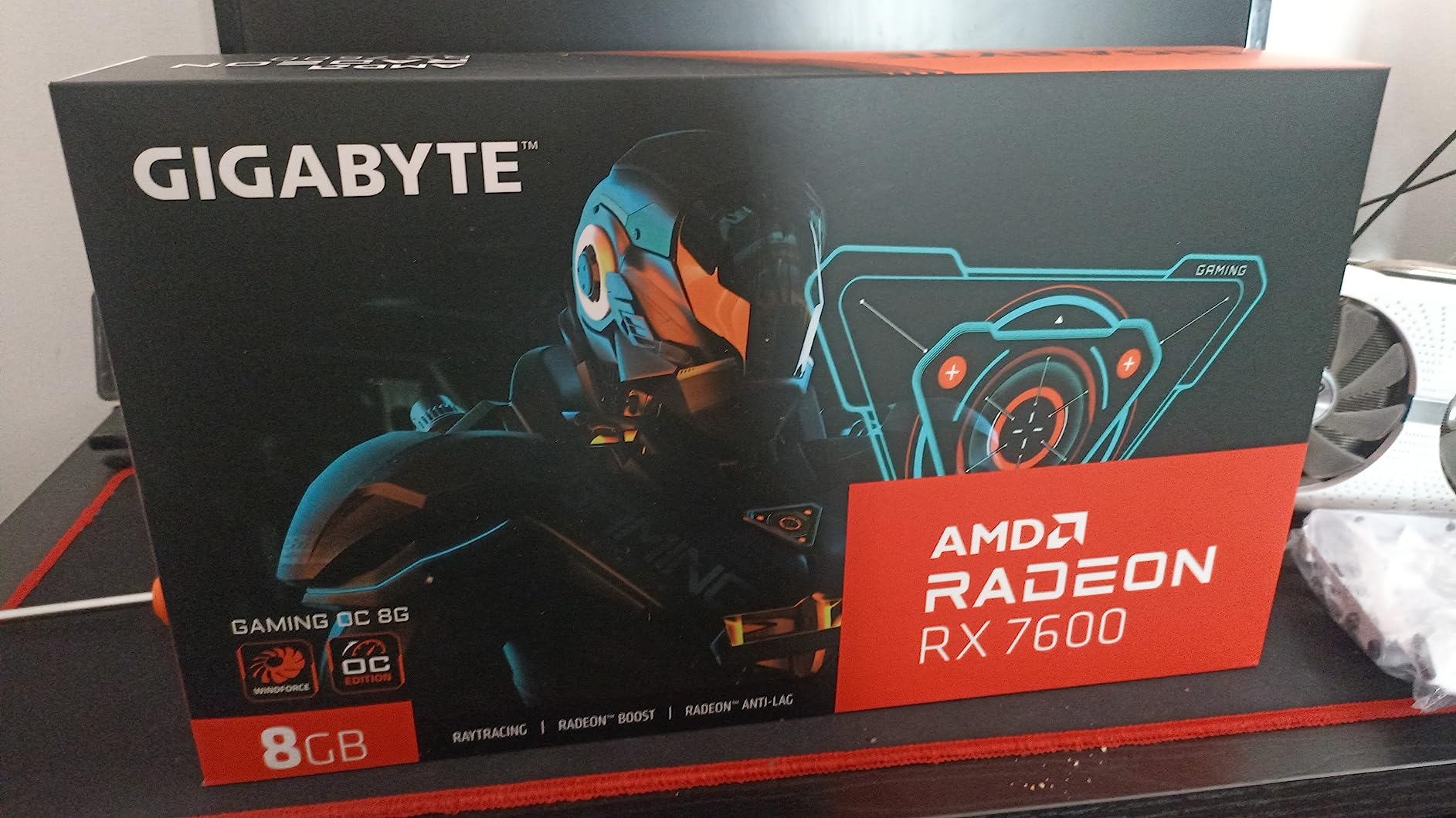 Gigabyte GV-R76GAMING OC-8GD Radeon RX 7600 Gaming OC 8G Graphics Card, 3X WINDFORCE Fans 8GB 128-bit GDDR6, Video Card customer photo 2