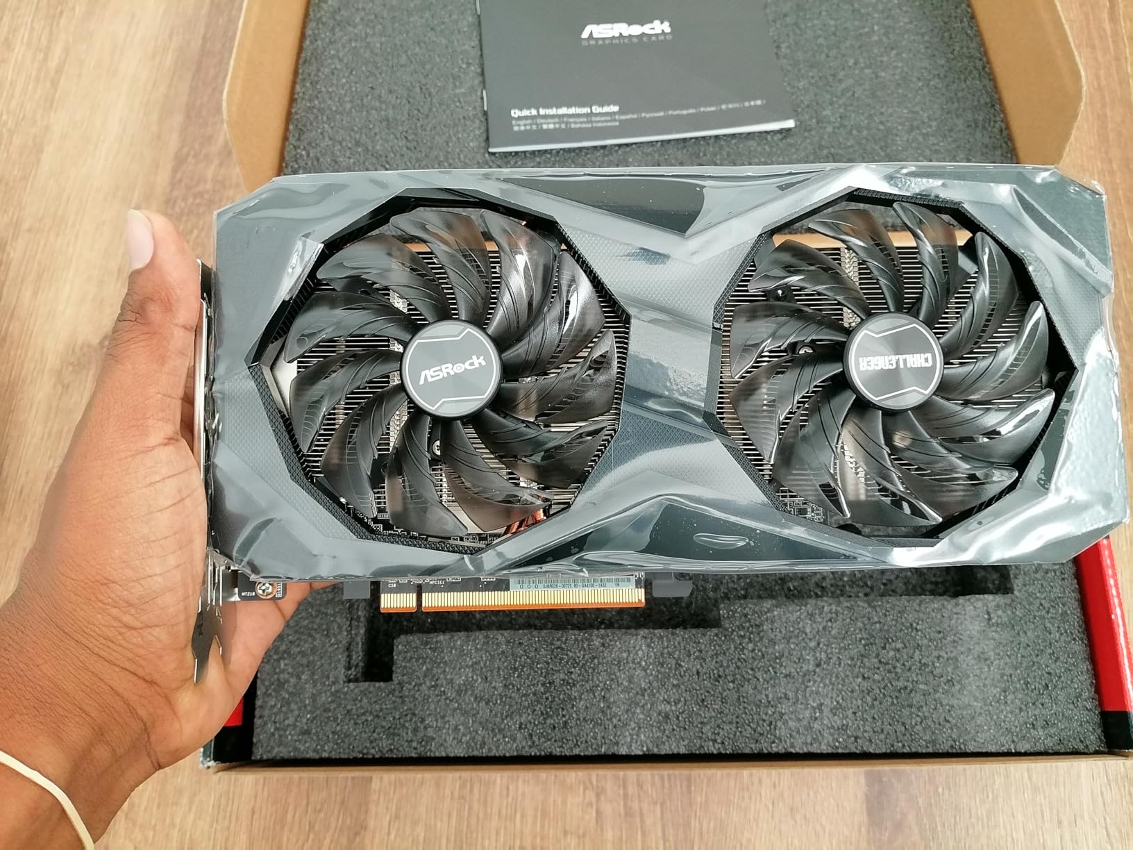 ASRock Radeon RX 7600 Challenger 8GB OC Graphics Card (8GB GDDR6) customer photo 2
