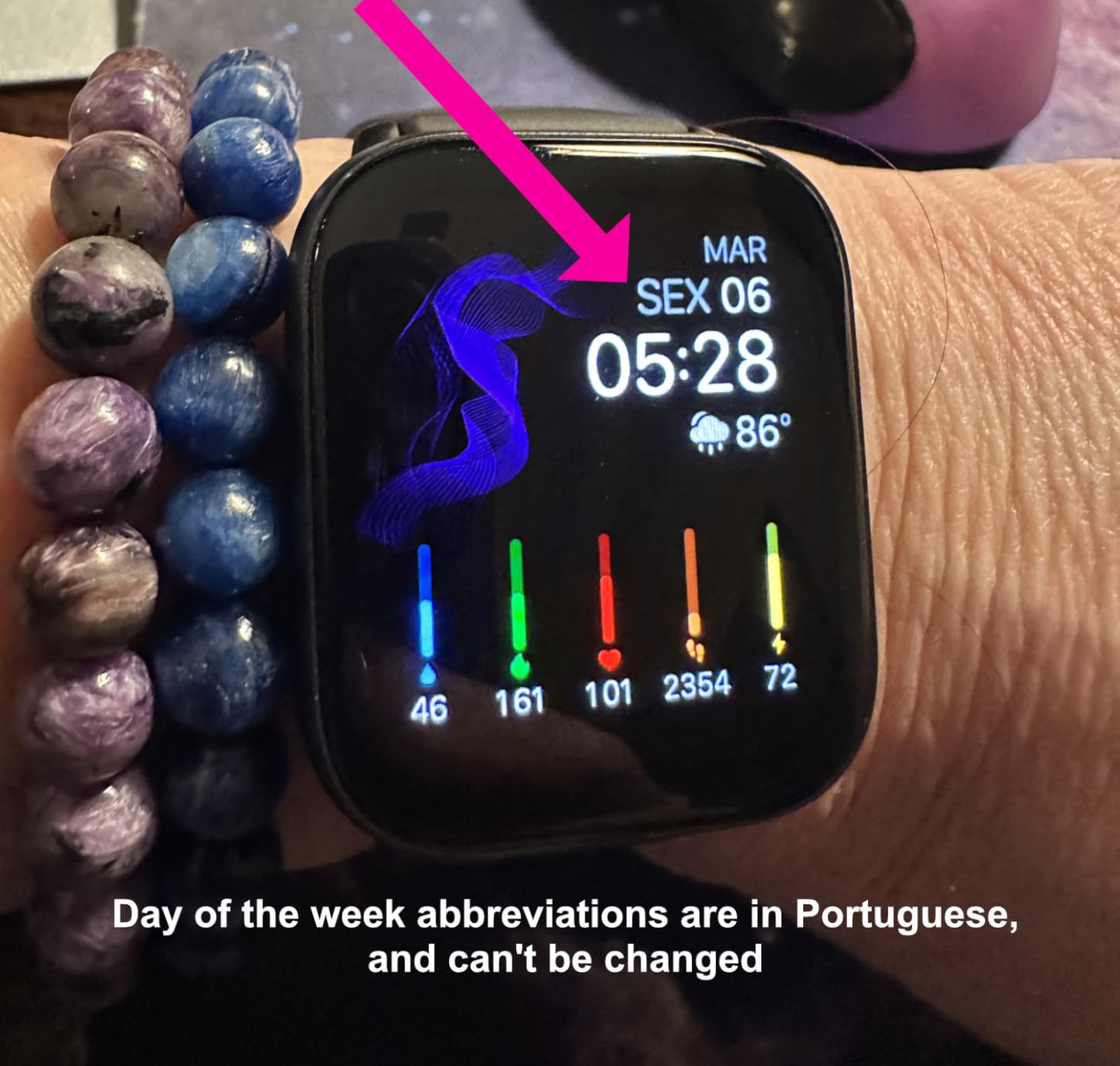 Amazfit Active Smart Watch 42mm, AI Fitness Tracker & Sleep Coach, GPS, Amazon Alexa Built-in, Bluetooth, 14-Day Battery, 120+ Sports Modes, Android & iPhone, Black customer photo 2