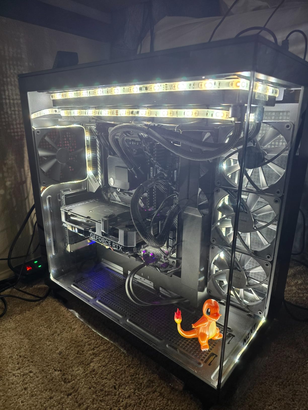 Dual GeForce RTX 4060 OC Edition 8GB GDDR6 (PCIe 4.0, 8GB GDDR6, DLSS 3, HDMI 2.1a, DisplayPort 1.4a, 2.5-Slot Design, Axial-tech Fan Design, 0dB Technology), 3 Year Warranty customer photo 1