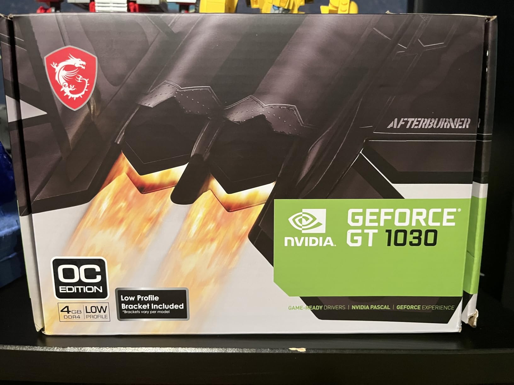 msi Gaming GeForce GT 1030 4GB DDR4 64-bit Low Profile OC Graphics Card - DP/HDMI, Single Fan, HDCP, DirectX 12 (GT 1030 4GD4 LP OC) customer photo 2