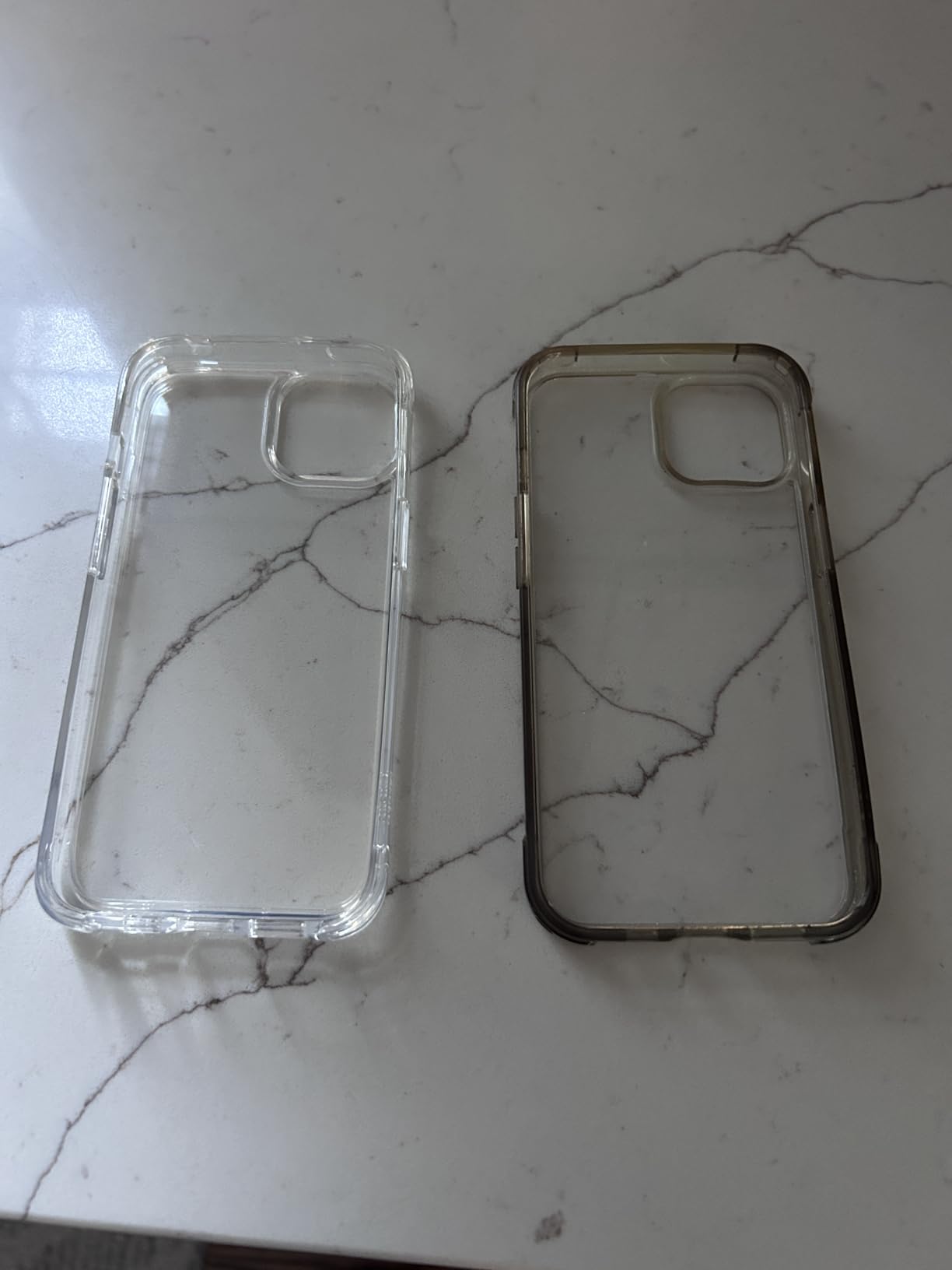 Mkeke for iPhone 15 Case Clear, [Not Yellowing] [Military-Grade Drop Protection] Clear Slim Phone Cases for Apple iPhone 15 with Shockproof Bumper customer photo 1