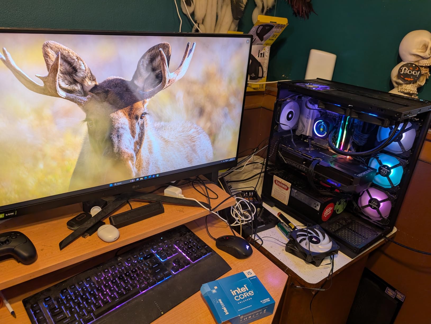 Intel Core i5-14600KF Gaming Desktop Processor 14 cores (6 P-cores + 8 E-cores) Unlocked customer photo 2