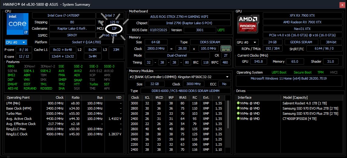 Intel Core i7-14700KF New Gaming Desktop Processor 20 cores (8 P-cores + 12 E-cores) customer photo 2
