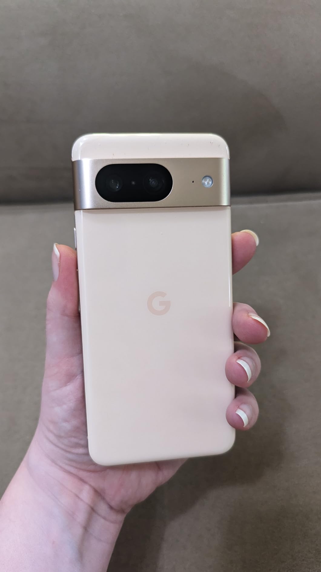 Google Pixel 8 - Unlocked Android Smartphone with Advanced Pixel Camera, 24-Hour Battery, and Powerful Security - Rose - 128 GB customer photo 1