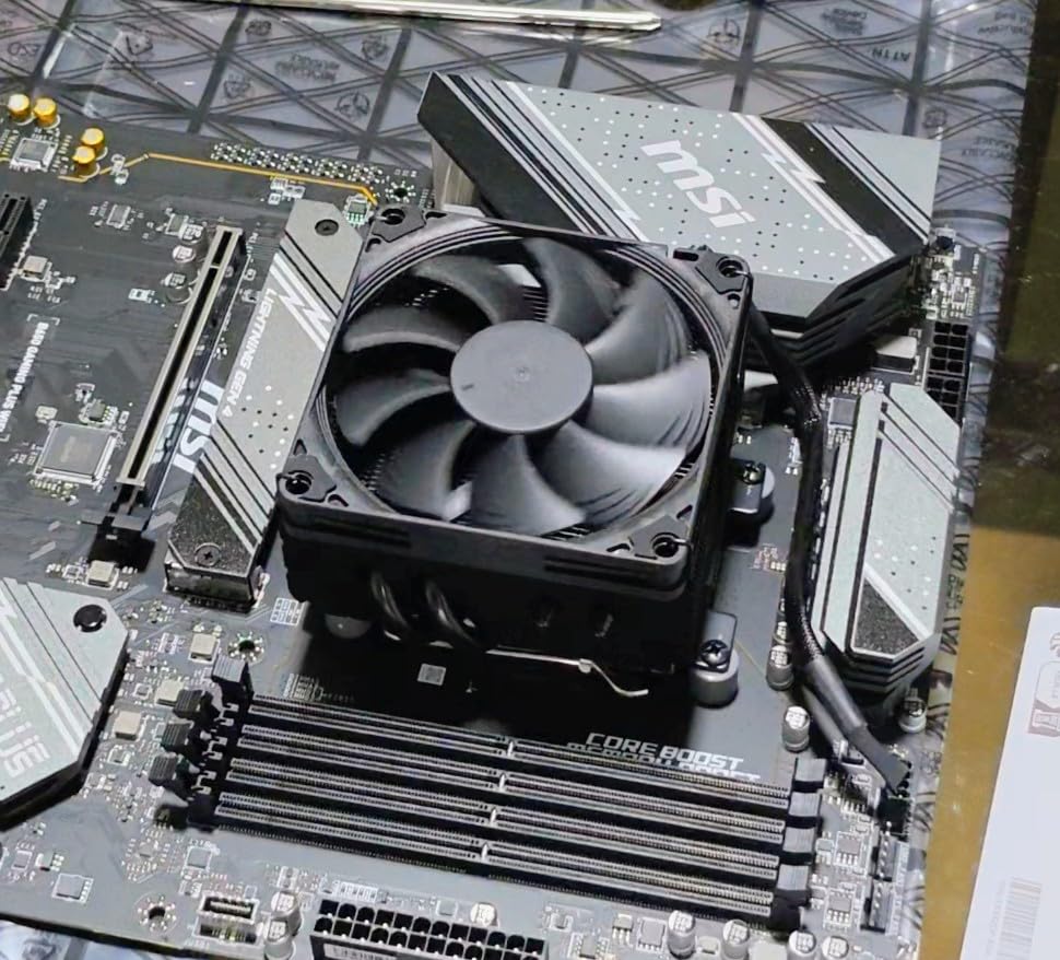 Noctua NH-L9x65 chromax.Black, Premium Low-Profile CPU Cooler (65mm, Black) customer photo 1