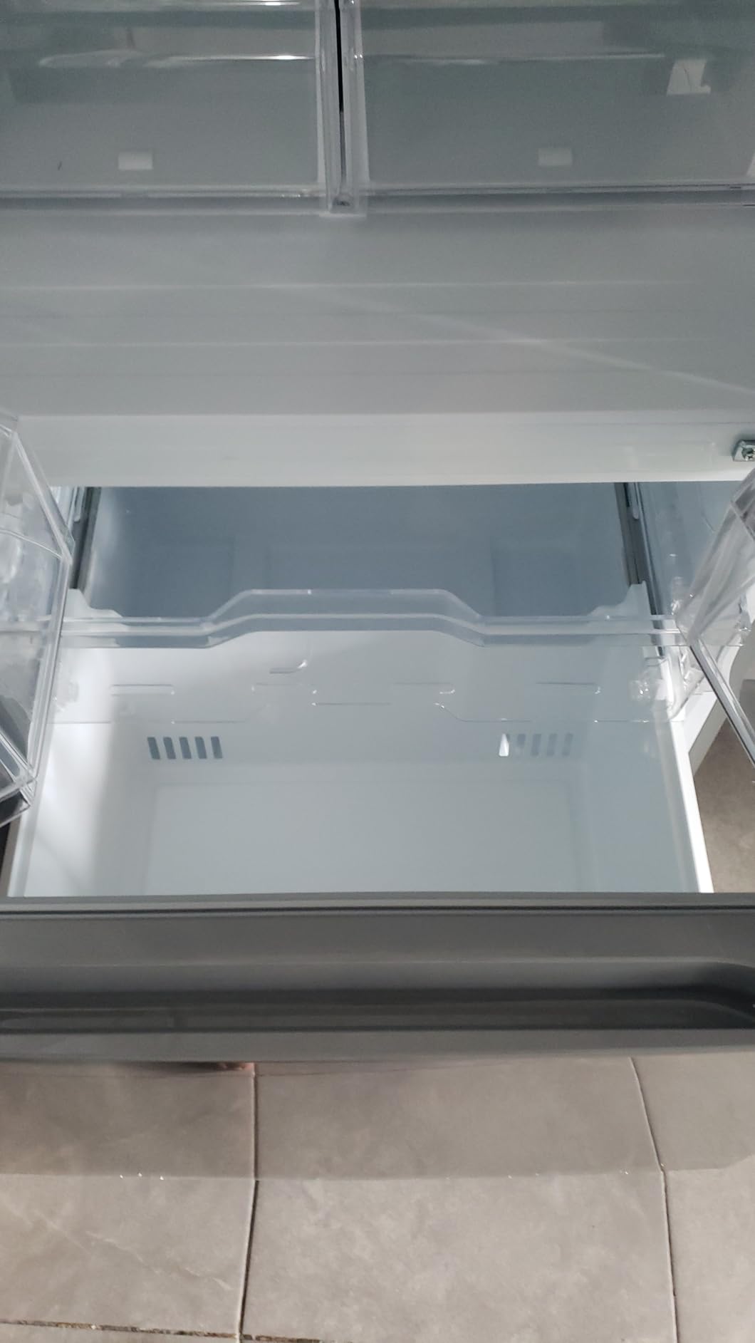 KoolMore 30-Inch 18.5 cu. ft. Counter Depth French Door Refrigerator with Three Doors and Deep Freezer in Stainless-Steel (KM-RERFDSS-18C) customer photo 2