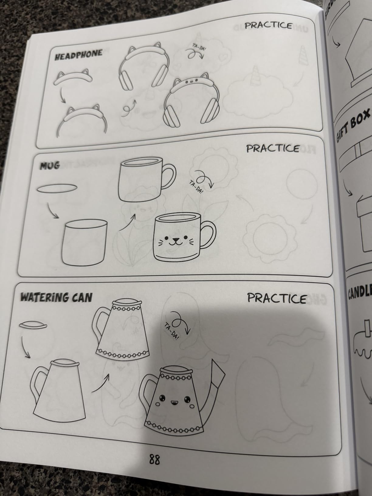 How To Draw Everything: 300 Drawings of Cute Stuff, Animals, Food, Gifts, and other Amazing Things | Book For Kids customer photo 2