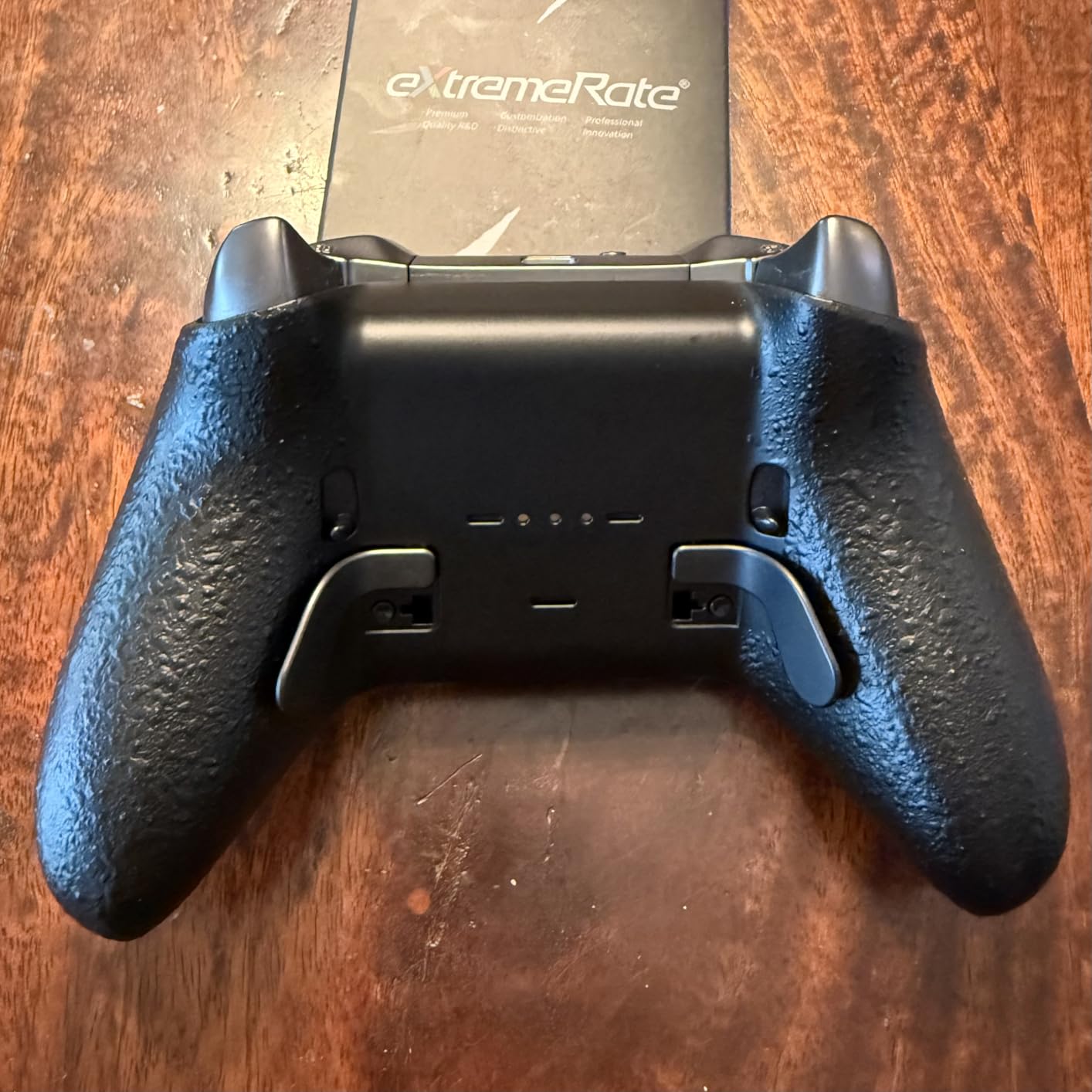 eXtremeRate Replacement Bottom Shell Case for Xbox Elite Series 2 Controller, Custom Black Back Housing Shell Cover for Xbox Elite Series 2 Core Wireless Controller Model 1797 customer photo 1