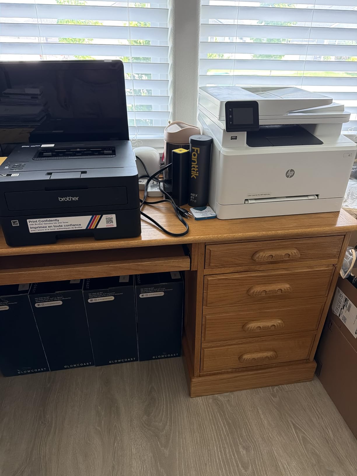 Brother HL-L2460DW Wireless Compact Monochrome Laser Printer with Duplex, Mobile Printing, Black & White Output | Includes Refresh Subscription Trial, Works with Alexa customer photo 1