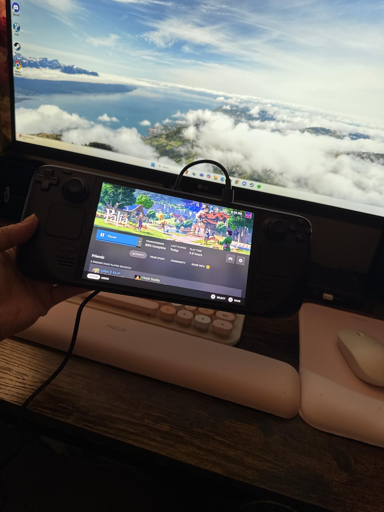 Valve Steam Deck OLED 512GB Handheld Gaming Console - Featuring A High Dynamic Range Screen, A Longer-lasting Battery, Faster Downloads, And Much More customer photo 1