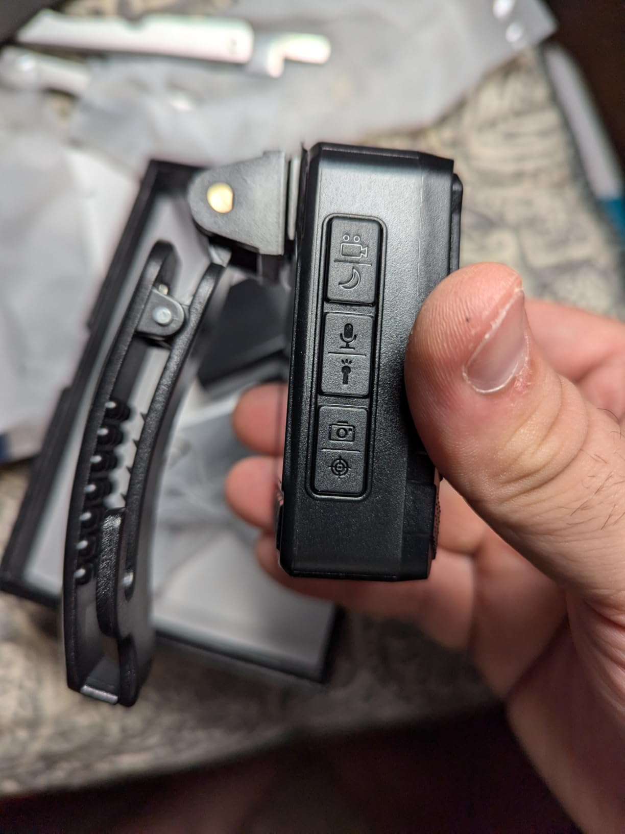 BOBLOV KJ25 1080P Body Camera, 10-13H Battery Night Vision Body Cam customer photo 1