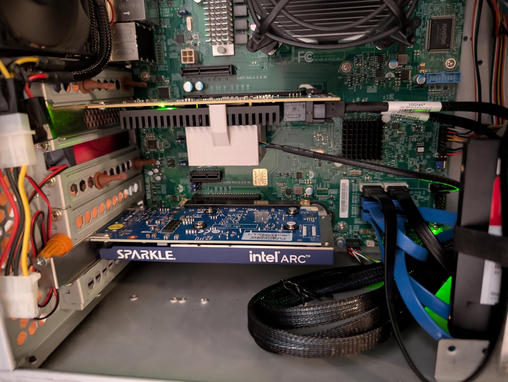Sparkle Intel Arc A310 ECO 4GB GDDR6 Low Profile Graphics Card - 50W TBP, Single Slot, Single Fan, HDMI, Mini DisplayPort x2 (SA310C-4G) customer photo 2