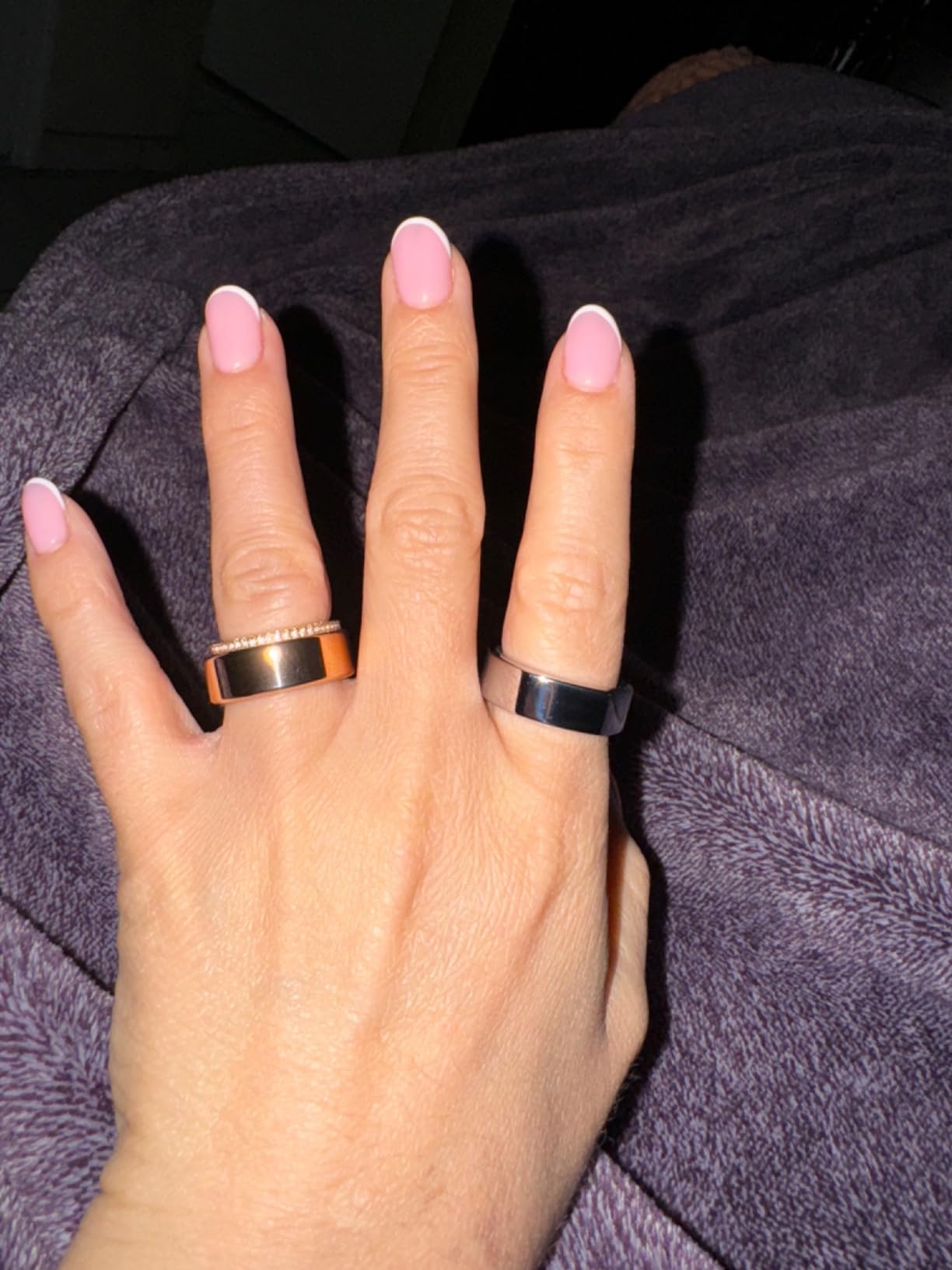 Oura Ring Gen3 Heritage - Silver - Size 10 - Smart Ring - Size First with Oura Ring Gen3 Sizing Kit - Sleep Tracking Wearable - Heart Rate - Fitness Tracker - 5-7 Days Battery Life customer photo 1