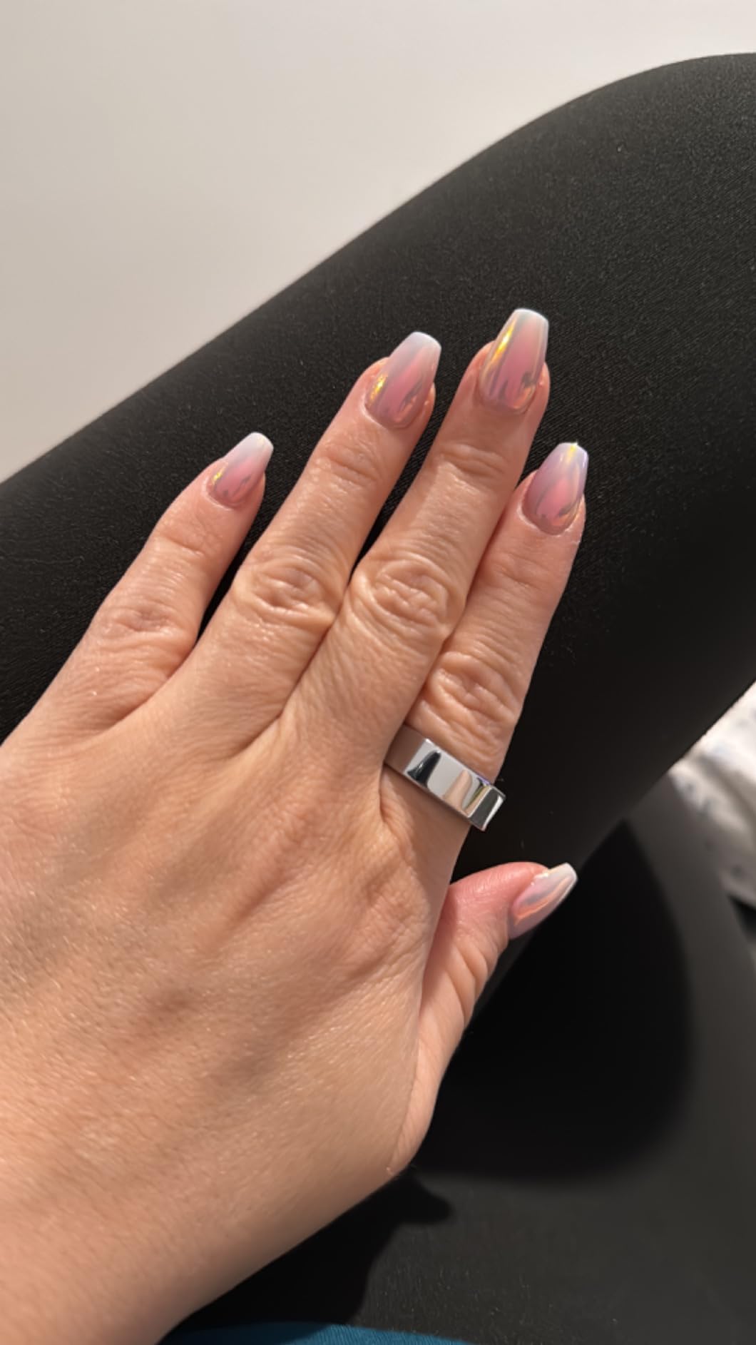 Oura Ring Gen3 Heritage - Silver - Size 10 - Smart Ring - Size First with Oura Ring Gen3 Sizing Kit - Sleep Tracking Wearable - Heart Rate - Fitness Tracker - 5-7 Days Battery Life customer photo 2