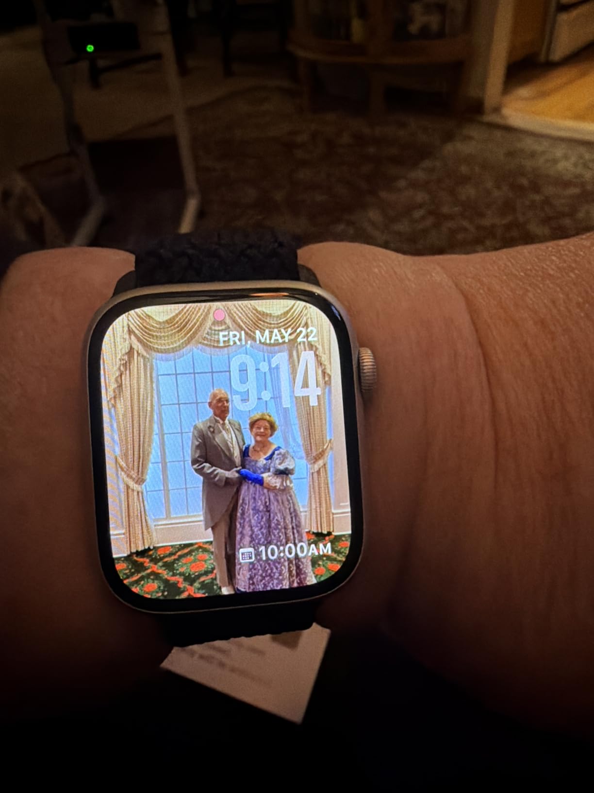 Apple Watch Series 9 (GPS + LTE) 45MM Midnight Aluminum Case with Black Sport Band (Renewed) customer photo 1