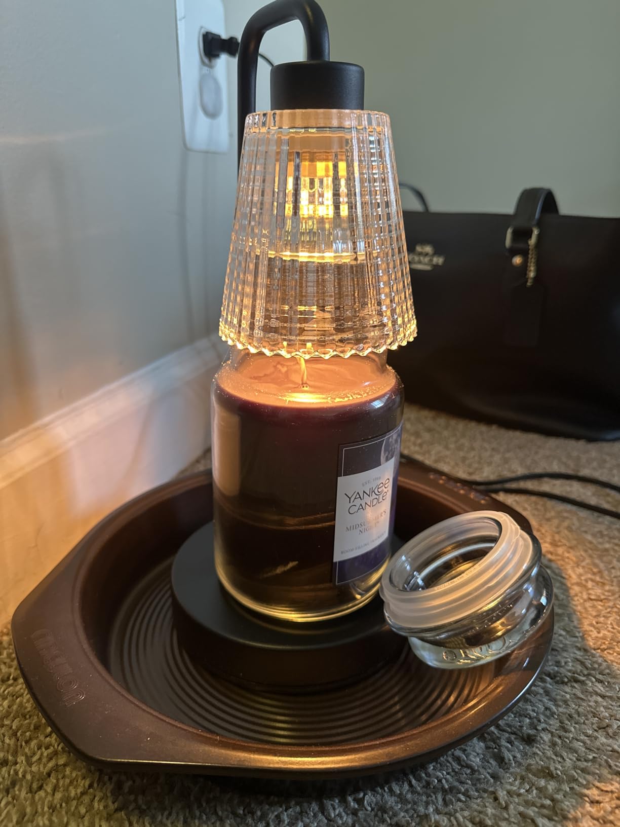 GODONLIF Candle Warmer Lamp with Cycle Timer, Birthday Gifts for Women Mom Her, House Warming Gifts New Home Room Decor, Wax Melt Warmer for Jar Candles with 2 Bulbs customer photo 1