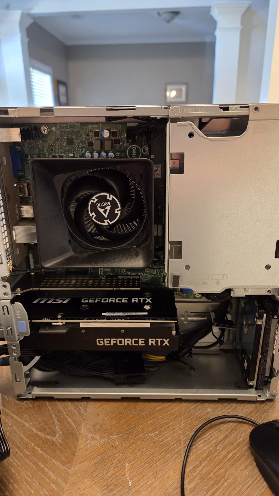msi Gaming RTX 3050 LP 6G OC Graphics Card - NVIDIA RTX 3050, 96-Bit, Boost Clock 1492 MHz, 6GB GDDR6 14 Gbps, HDMI/DP, Ampere Architecture customer photo 1