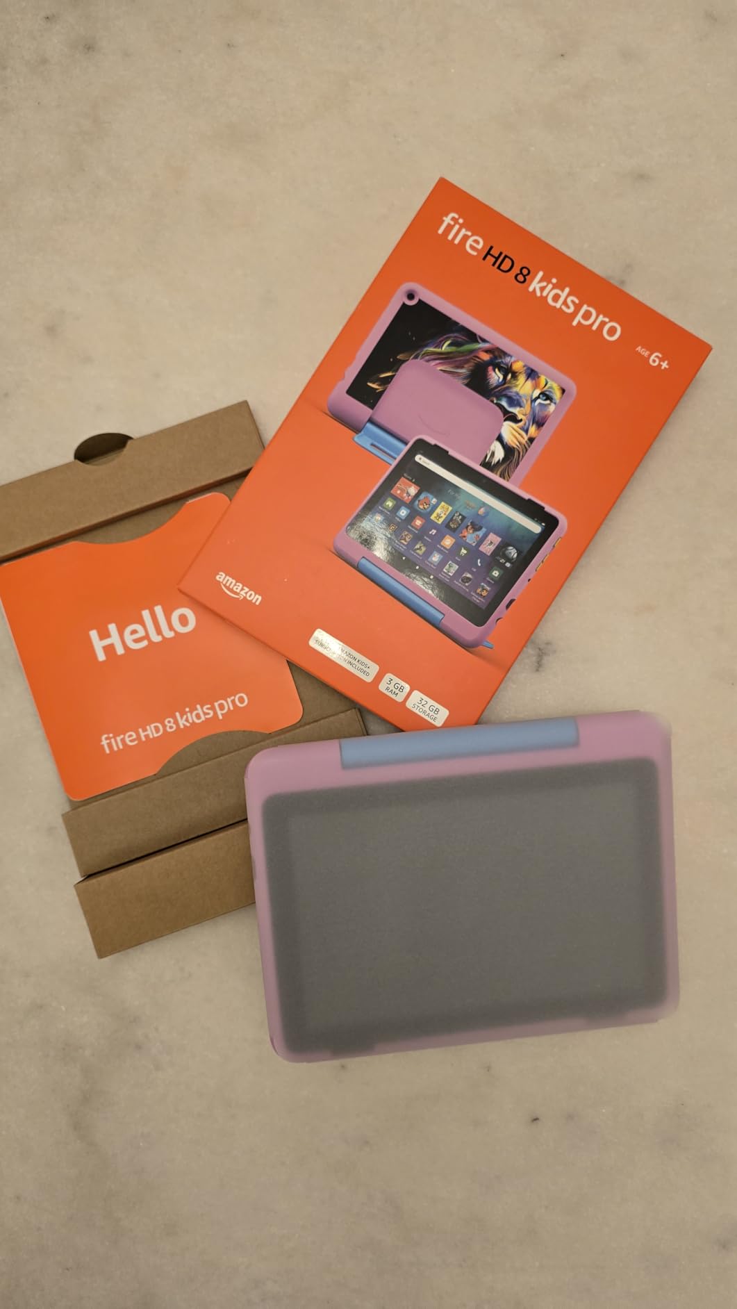 Amazon Fire HD 8 Kids Pro tablet ages 6-12, 8
