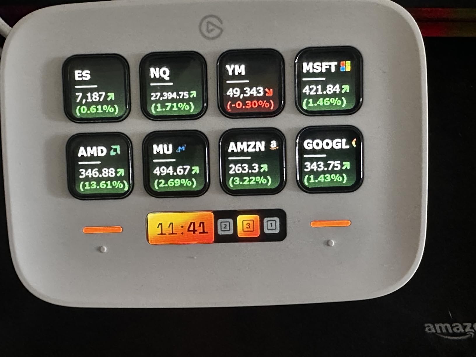 Stream Deck Neo, 8 Customizable Keys, 2 Touch Points | Automates repetitive tasks, Compatible with Zoom, Teams, Office apps, Smart home control, Zero-plastic packaging customer photo 1