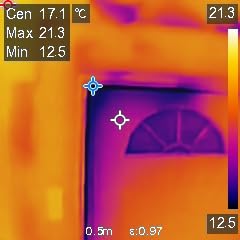 HF96 Thermal Camera with AI Scene Detection, Laser Pointer, 240x240 Super Resolution, -4°F~1022°F, Thermal Imaging Camera for HVAC Electrical Building Inspection, 25Hz Infrared Camera, 11h Runtime customer photo 1