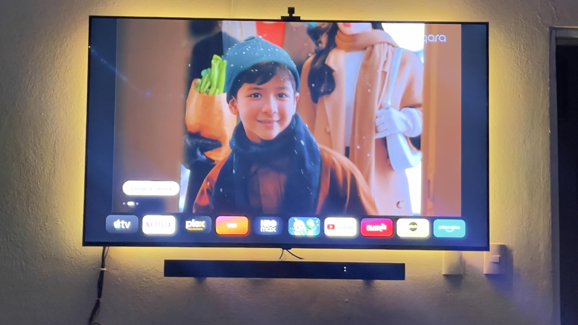 LG S60T 3.1 ch. Soundbar with Wireless Subwoofer, Dolby Audio, TV Synergy, Wow Interface, AI Sound Pro customer photo 1