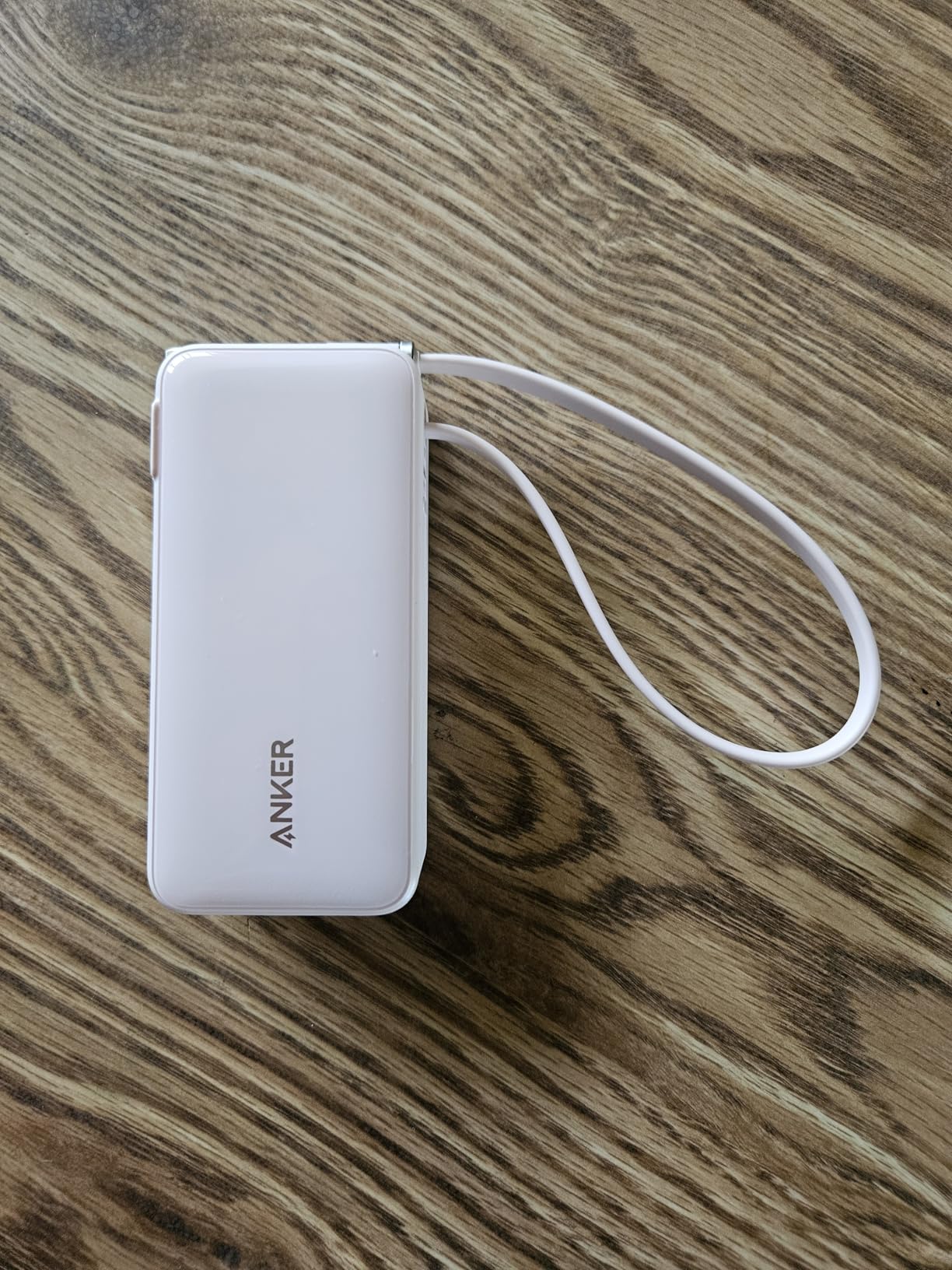 Anker Nano 3-in-1 Portable iPhone Charger, 10,000mAh Power Bank with Built-in USB-C Cable and Foldable Wall Plug, 30W Max Battery Pack, Travel Essentials for iPhone 17/16/15 Series, Galaxy, MacBook customer photo 2