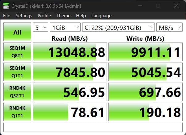 SABRENT Rocket 5 2TB Advanced Performance Internal M.2 PCIe GEN 5 14GB/s X4 NVMe SSD (SB-RKT5-2TB) customer photo 2