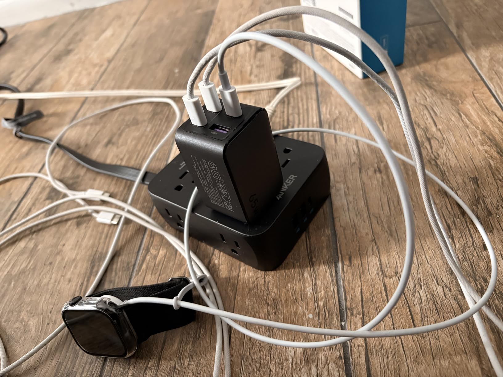 UGREEN Nexode 65W Wall Charger, 4-Port, GaN Fast Charging Block, 3 USB C & 1 USB A, Foldable Plug, Travel Charger for MacBook Pro/Air/Neo, iPhone 17/16, Galaxy S26/S25, iPad, Steam Deck customer photo 1