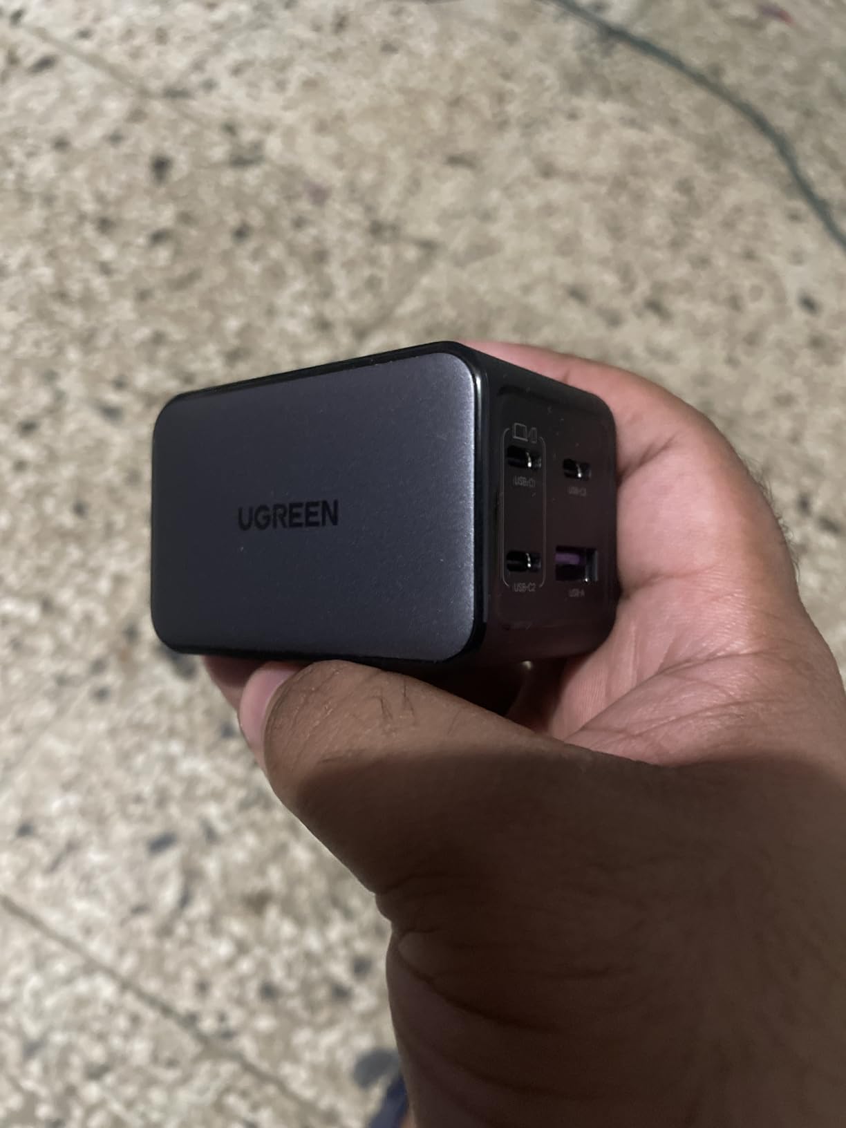 UGREEN Nexode 65W Wall Charger, 4-Port, GaN Fast Charging Block, 3 USB C & 1 USB A, Foldable Plug, Travel Charger for MacBook Pro/Air/Neo, iPhone 17/16, Galaxy S26/S25, iPad, Steam Deck customer photo 2
