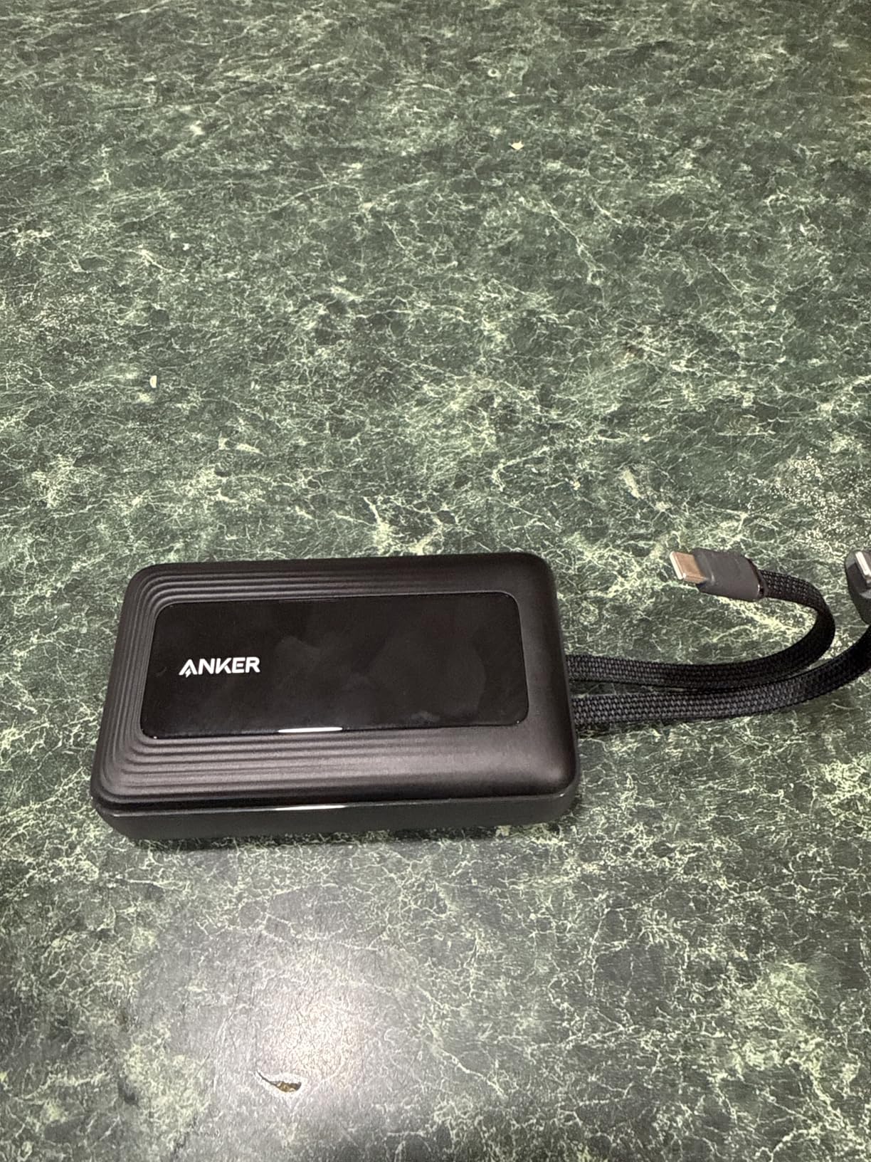 Anker Power Bank, 20,000mAh 30W Max Fast Portable Charger with Built-in USB-C and MFi Certified Lightning Cables, USB-C&A, Battery Pack for iPhone 17/16/15/14 Series, MacBook, Galaxy customer photo 1