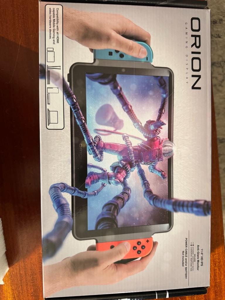 Orion Portable Gaming Monitor - 11.6