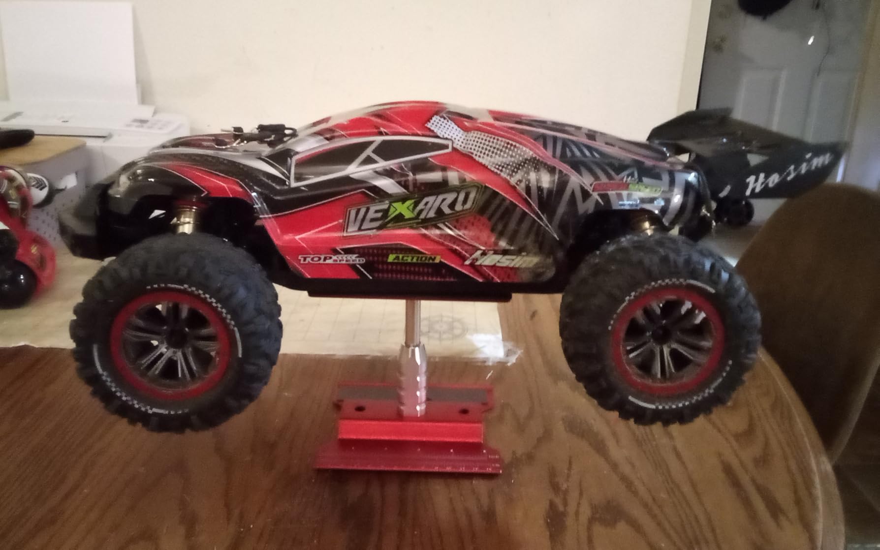 Hosim Mini 1:8 Brushless RC Cars for Adults, VEXARO MAX 50MPH High Speed RC Trucks Fast, 4X4 Remote Control Car All Terrain RC Truggy Waterproof Off Road Hobby Large Monster Truck with 3S Battery customer photo 2