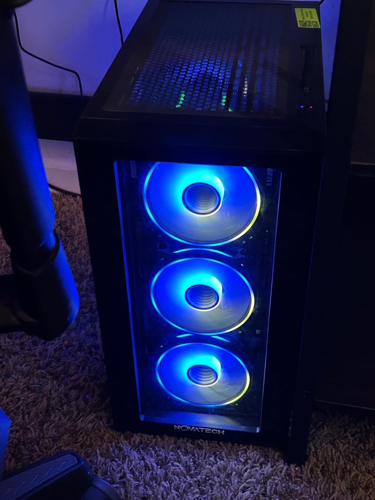 NOVATECH Phantom 2.0 - Prebuilt Gaming PC Desktop Computer - RX580 - Intel Xeon i7 3.5GHz - 16GB RAM - 512GB M.2 SSD, Win 11 Pro - Gaming Computer Tower - Pre Built PC Gameing - 1 Year Warranty customer photo 2