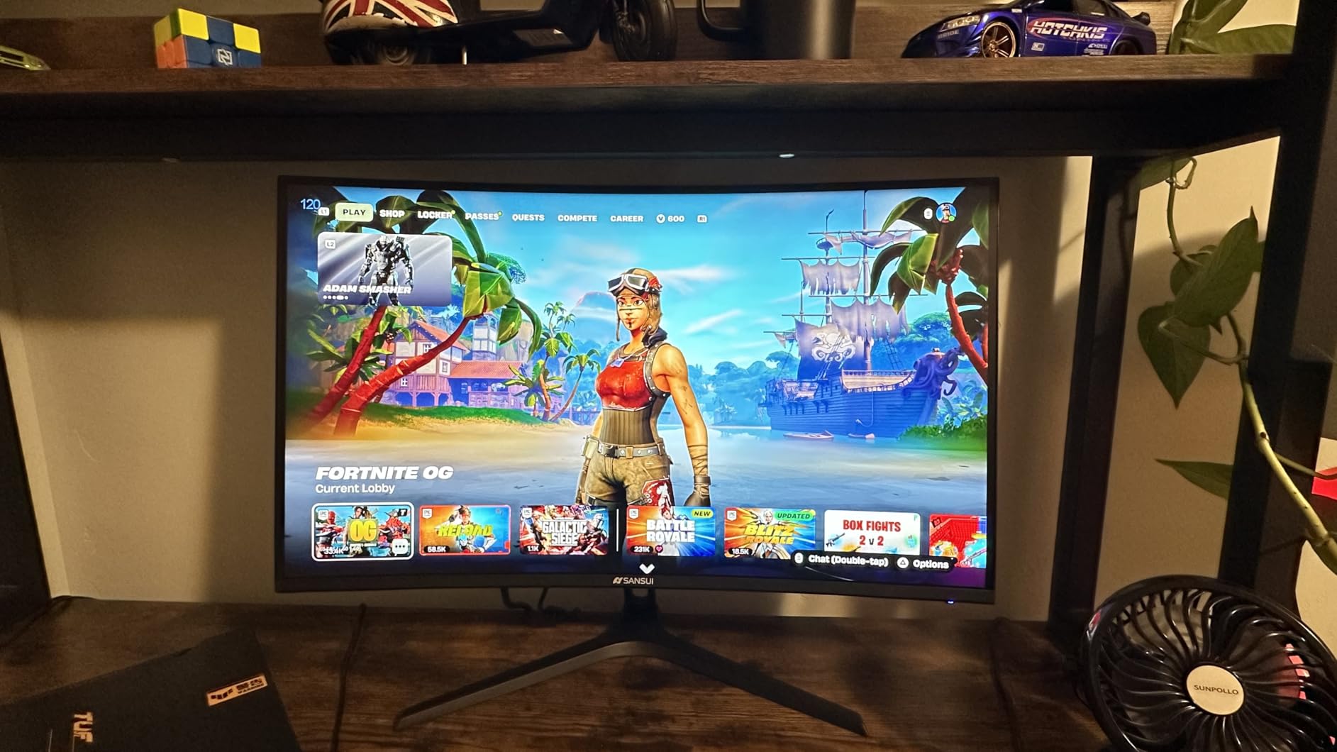 SANSUI 24 Inch Gaming Monitor 200Hz 1Ms FreeSync HDR 110% sRGB FHD 1080P Computer Monitor HDMI DP Ports Eye Care Frameless VESA Mount Cable Management (ES-G24F4L HDMI Cable Included) customer photo 1