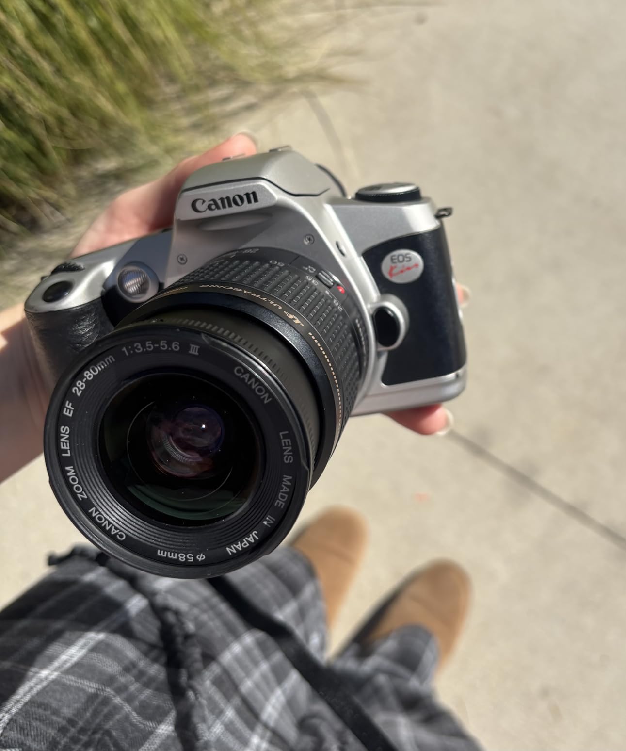 Canon New EOS Kiss (AKA Rebel G in USA/Canada) SLR AF Film Camera With 35-80mm EF Lens (Renewed) customer photo 1