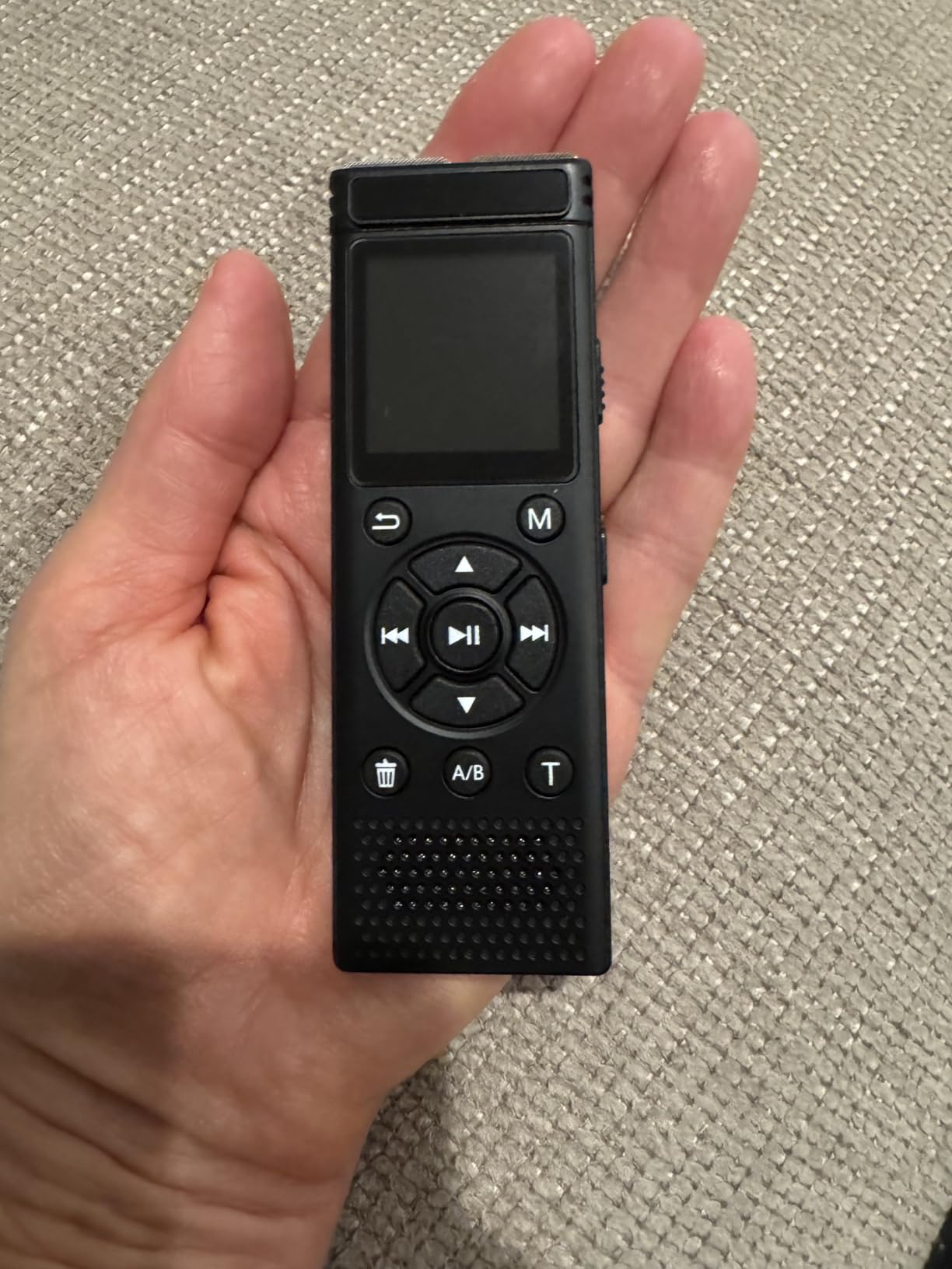 136GB Digital Voice Recorder with Playback, 9000 Hours Audio Recording Device, Voice Activated Recorder with Noise Reduction, A-B Repeat, MP3 Player and Password for Lectures Meeting/Classes/Interviews customer photo 1