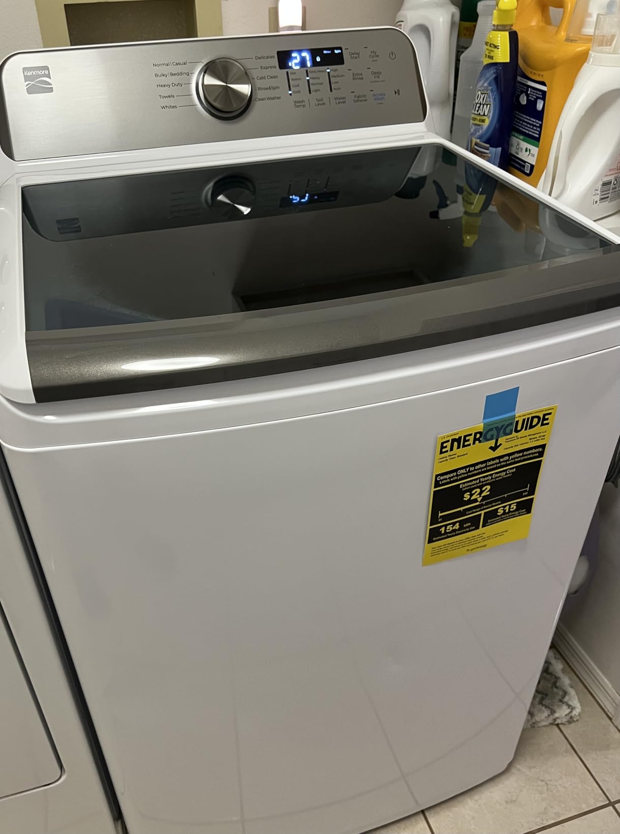 Whirlpool 4.4 cu. ft. Top Load Washer with Triple Action Agitator for Tough Dirt & Stains - Accela Wash & Express Wash - LED - White customer photo 1