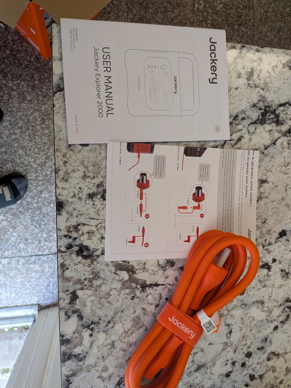 Jackery Explorer 2000 v2 Portable Power Station, 2042Wh, 2200W AC Output customer photo 1