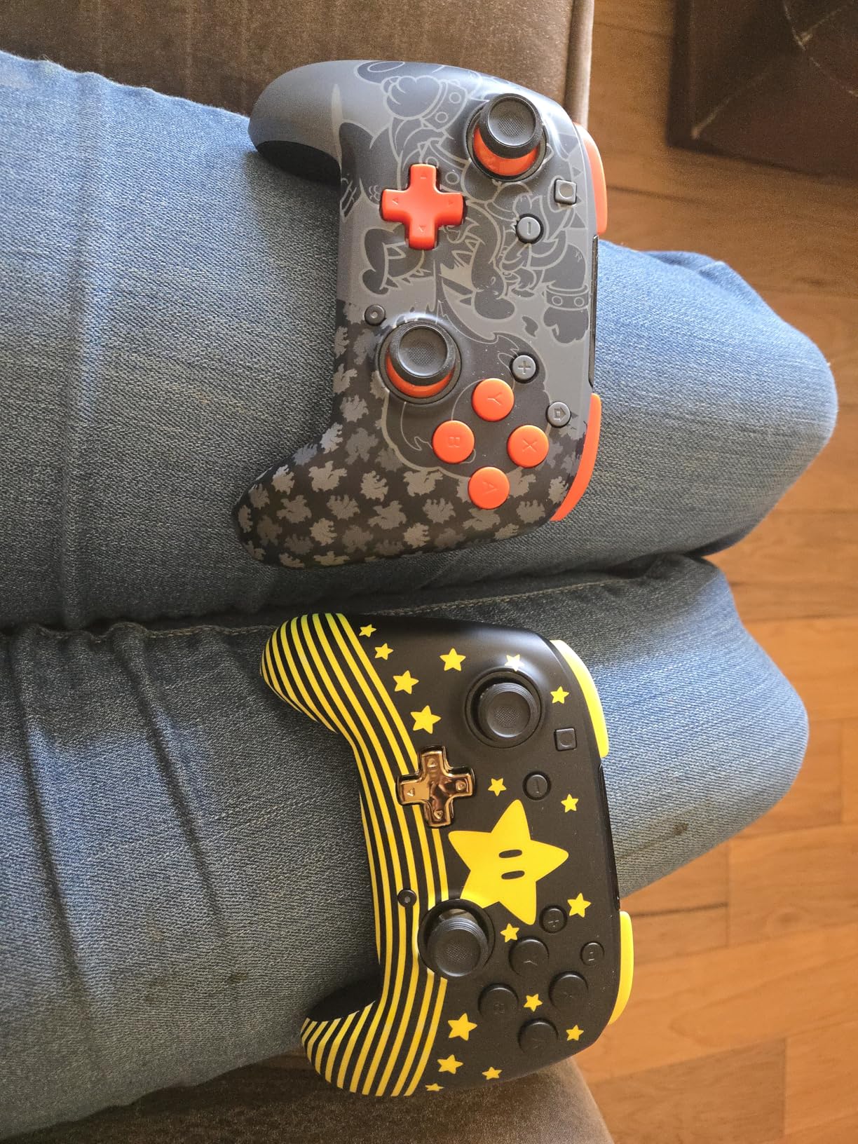 PDP REMATCH GLOW Wireless Nintendo Switch Pro Controller, Full Motion Controls - Licensed for Nintendo Switch & Lite & OLED Model, Rechargeable Battery Power, Glow in the Dark: Blackout Bowser customer photo 2