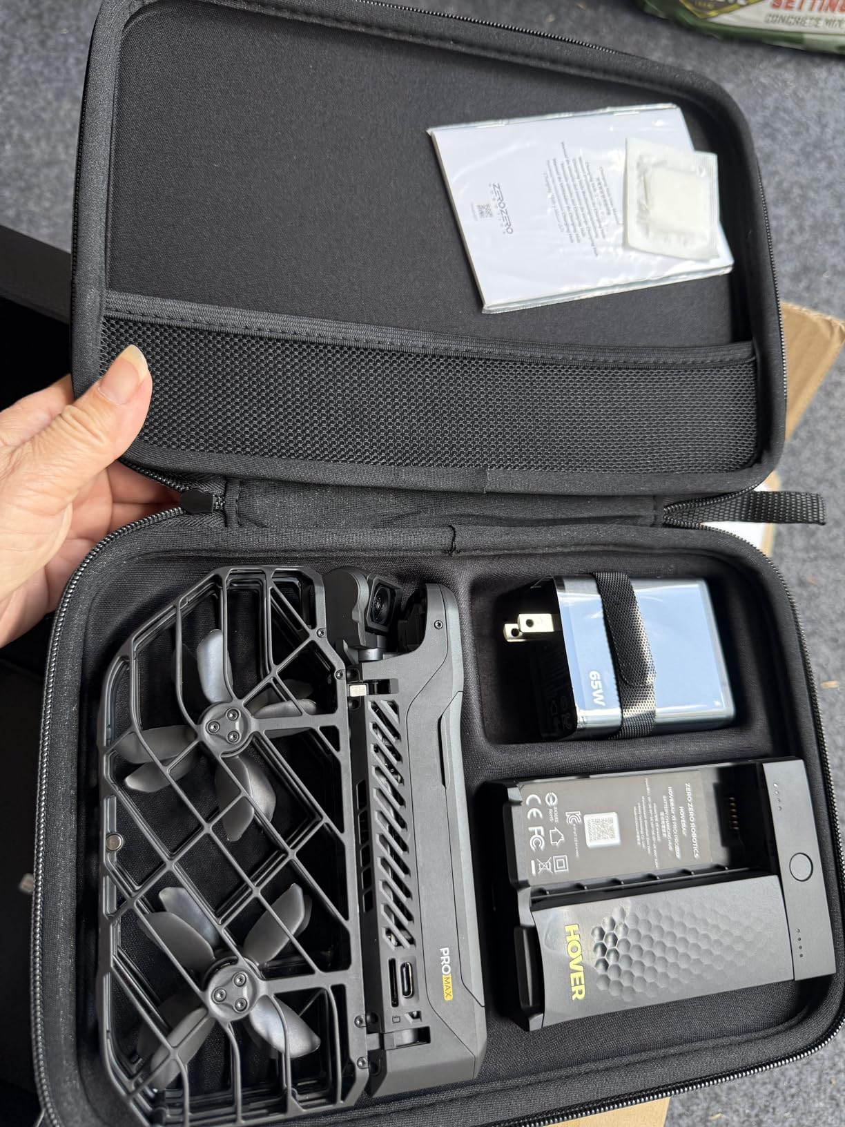 HOVERAir X1 PROMAX 8K Drone with Camera, Foldable Action Flying Camera with 42 KM/H Follow Speed, 10+ Fully Automatic Flight Modes, Fly Anywhere with OmniTerrain, SmoothCapture 2.0(Basic Combo) customer photo 2