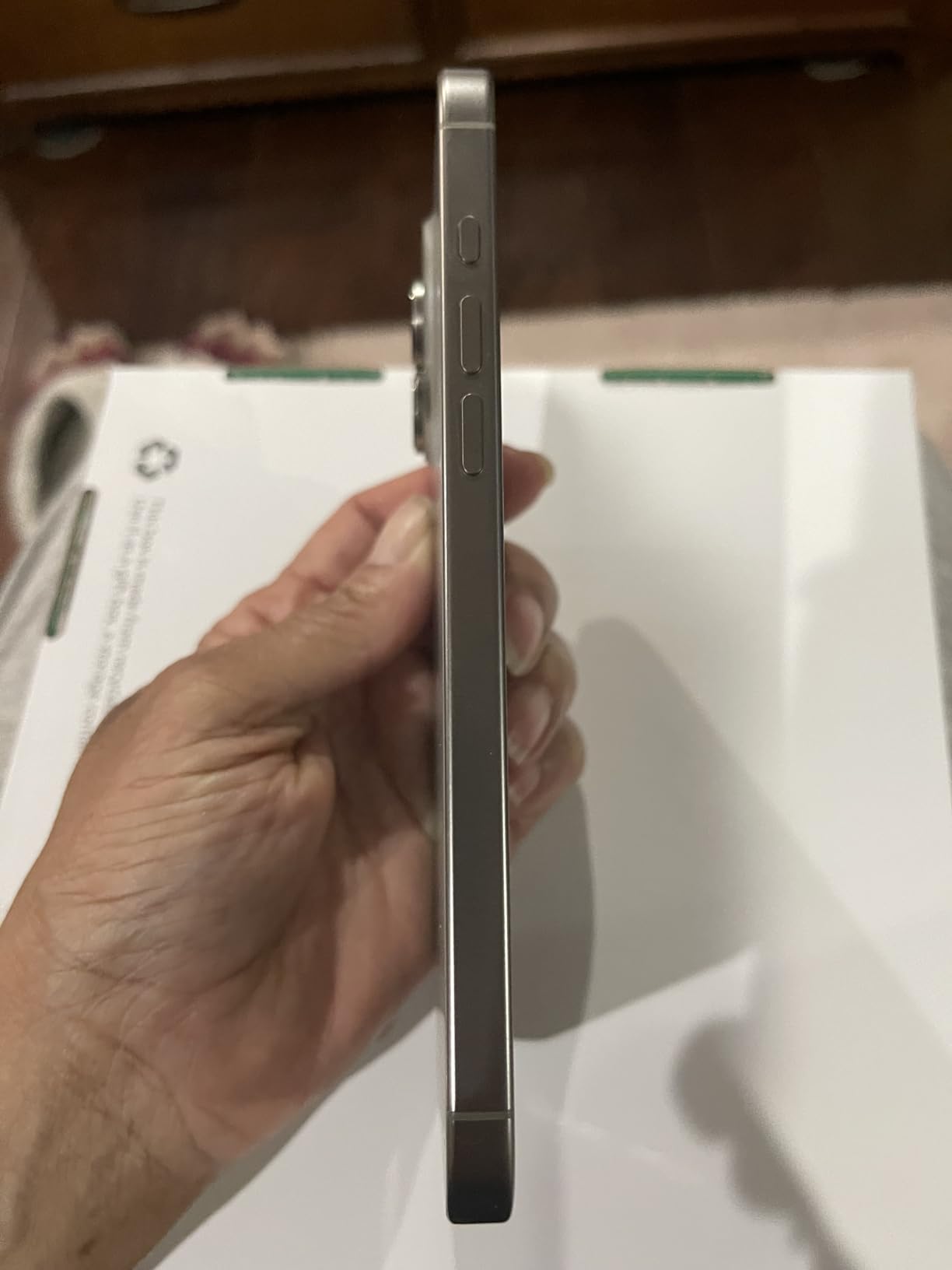 Apple iPhone 16 Pro Max, 256GB, Natural Titanium - Unlocked (Renewed) customer photo 2