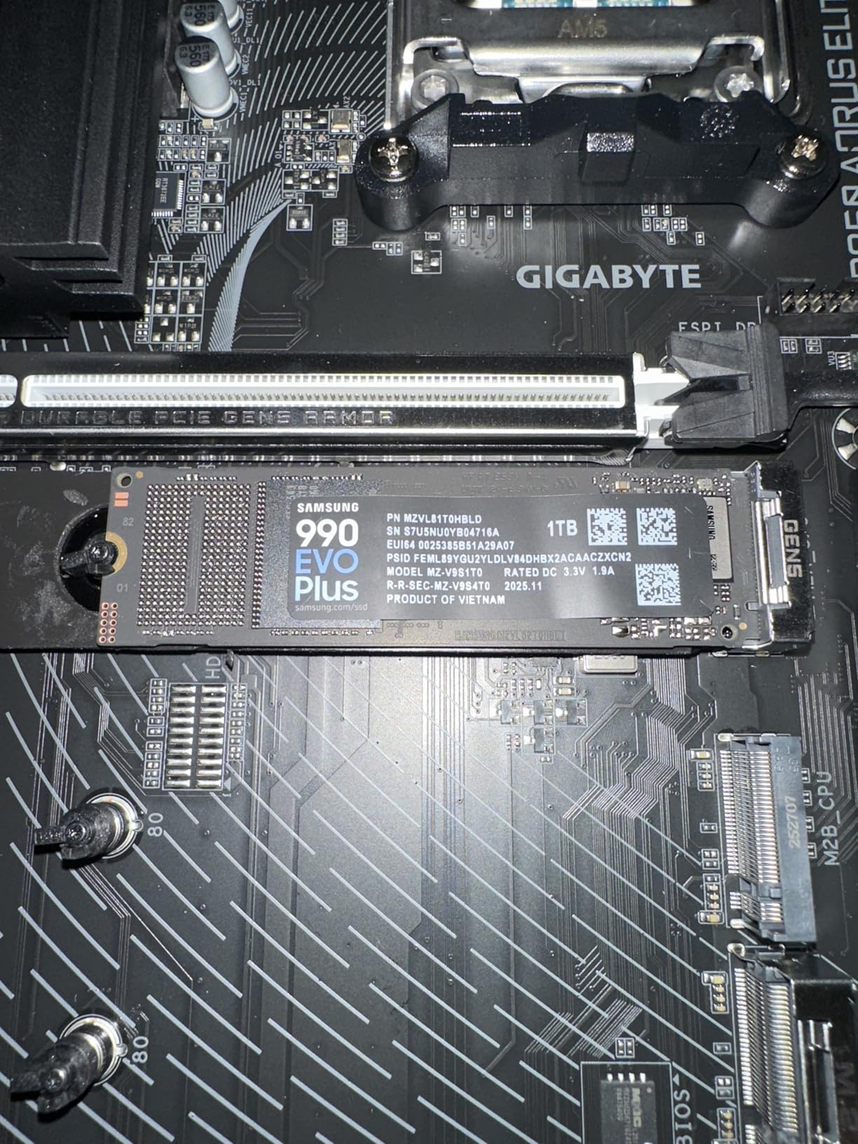 Samsung SSD 990 EVO Plus 2TB, PCIe Gen 4x4 | 5x2 M.2 2280, Up to 7,250 MB/s | NVMe Internal Solid State Drive, Upgrade Storage for PC/Laptops, HMB Technology & Intelligent Turbowrite 2.0 (MZ-V9S2T0B/AM) customer photo 2