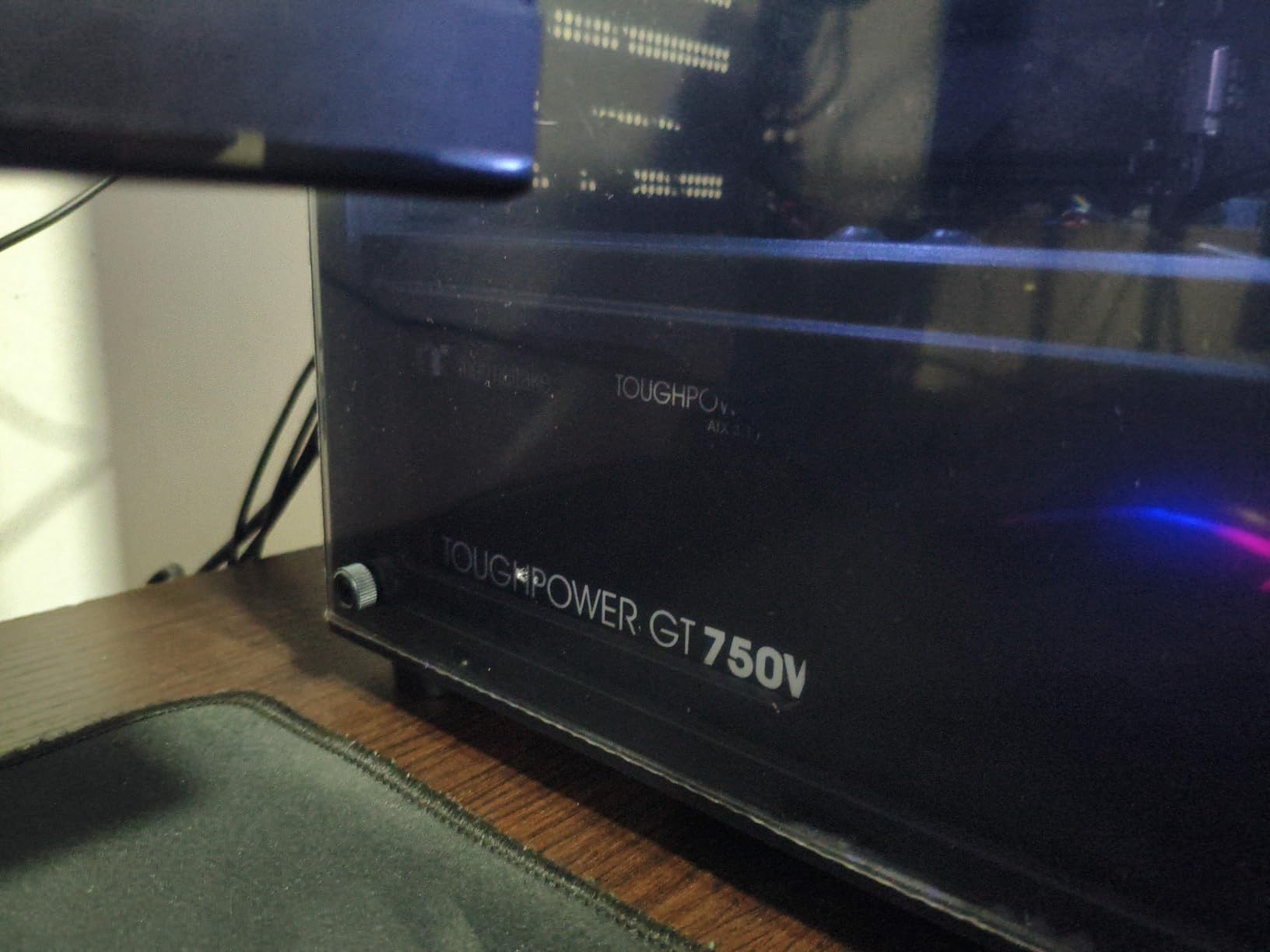 Thermaltake Toughpower GT 750W ATX 3.1 Standard Power Supply; 80 Plus Gold Efficiency; Smart Zero Fan; Native 300W PCIe 5.1 Connector; PS-TPT-0750FNFAGU-3; 5 Year Warranty customer photo 1
