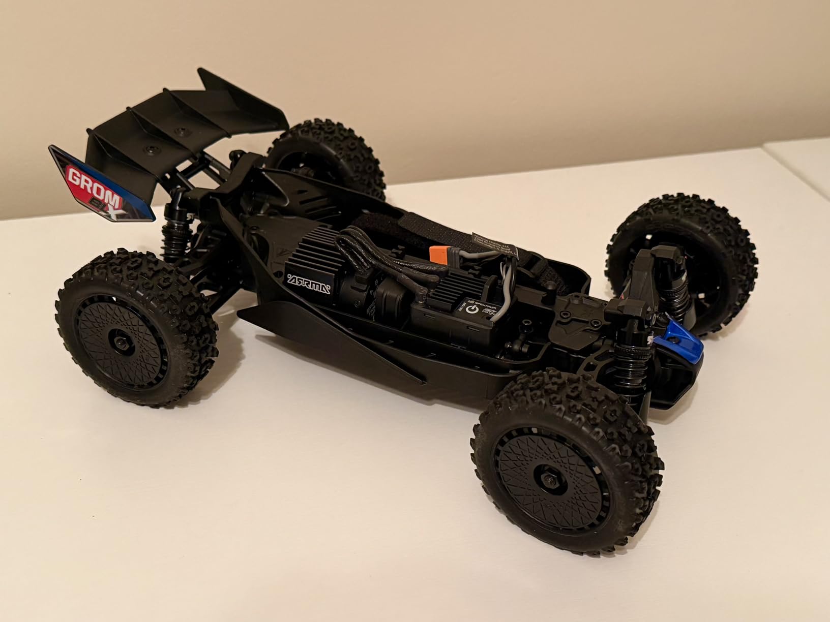 ARRMA RC Car Typhon GROM 4X4 223S BLX BRUSHLESS Small Scale Buggy RTR with DSC, Battery & Charger Included, Blue, ARA2306ST2 customer photo 1